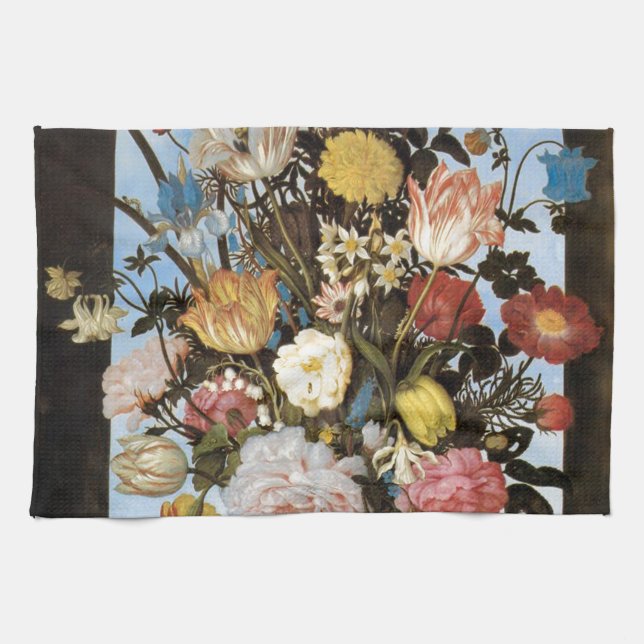 GORGEOUS BOUQUET TEA TOWEL (Horizontal)