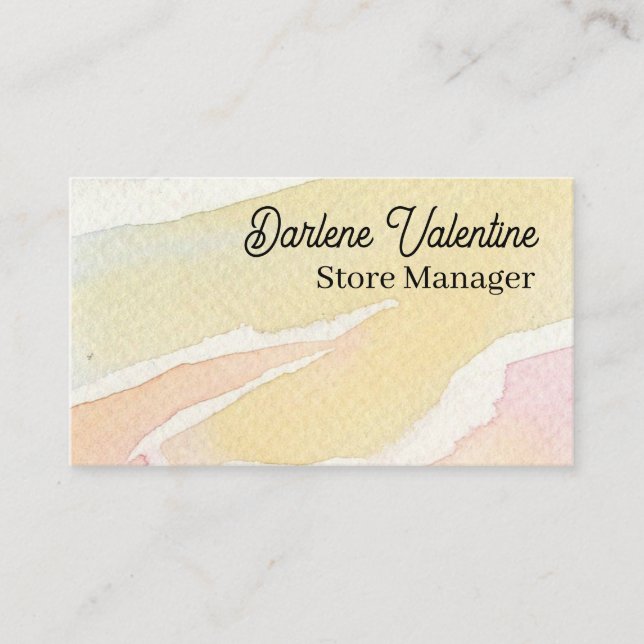 Gorgeous business cards (Front)