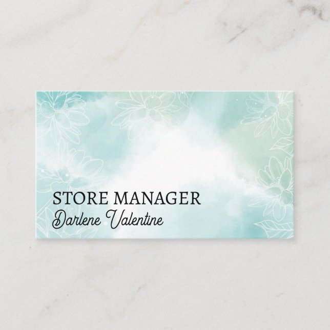 Gorgeous business cards (Front)