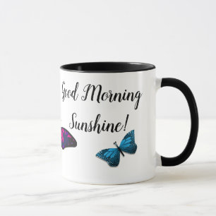 Gorgeous Butterflies Vivid Colours Design Your Own Mug