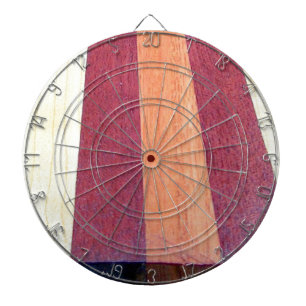 GORGEOUS CHERRY WOODS DARTBOARD
