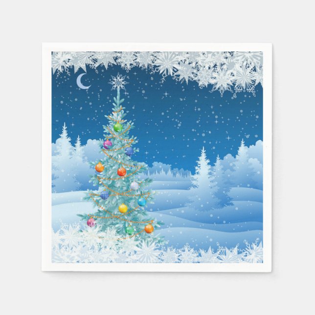 Gorgeous Christmas  Napkins (Front)