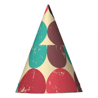 Gorgeous Circle Pattern Wallpaper Party Hat