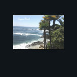 Gorgeous Coastline Beach Ocean Laguna Beach, CA Canvas Print<br><div class="desc">This artistic photography captures a sense of what brings people to Laguna Beach -- along the seven-mile span of coastline -- you'll find these scenic views of the beach, sand, sunshine and glorious greenery. Laguna Beach is often referred to as the Riviera of the Americas for its secluded coves and...</div>