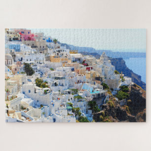 Gorgeous Colourful Greece Jigsaw Puzzle