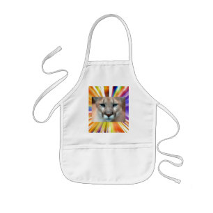 GORGEOUS COUGAR KIDS APRON