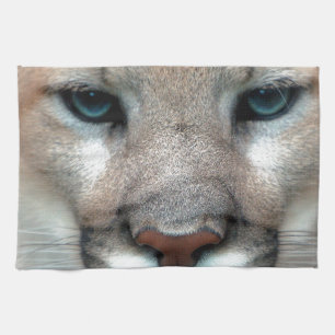 GORGEOUS COUGAR TEA TOWEL