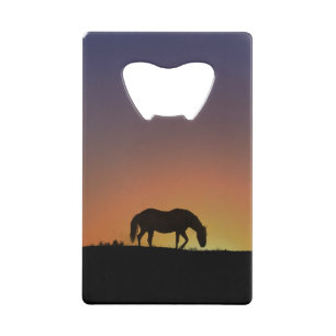 Gorgeous Credit Card Horse Bottle Opener