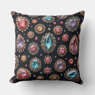 Gorgeous cushions filled with jewels.