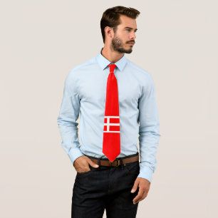 Gorgeous Danish Flag Tie! Tie