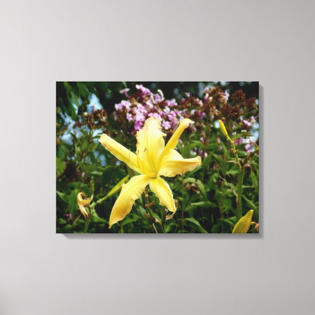 Gorgeous daylily garden wall decor (Front)