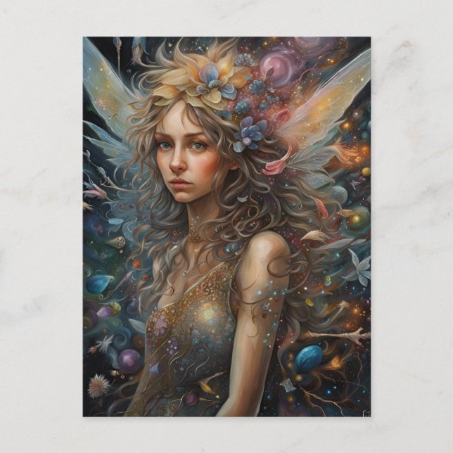 Gorgeous Fairy Postcard (Front)