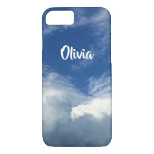 Gorgeous Fat Clouds in a Blue & White Sky, Photo iPhone 8/7 Case