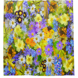 Gorgeous Floral Shower Curtain