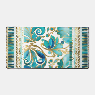 Gorgeous flourishes desk blotter/mat mat