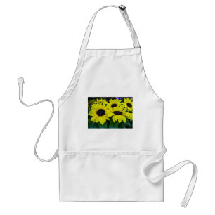 GORGEOUS GARDEN SUNFLOWERS STANDARD APRON