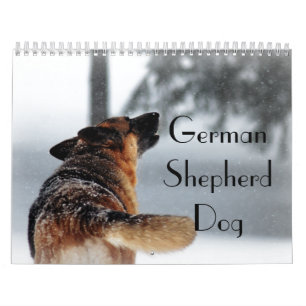 Gorgeous German Shepherd Dog Calendar