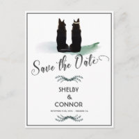 Gorgeous German Shepherd Silhouette Wedding