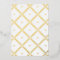Gorgeous gold foil lattice work holiday cards