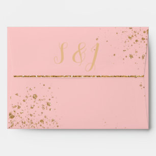 Gorgeous - Gold Pink COLLECTION A Envelope