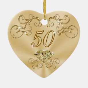 Gorgeous Golden Birthday Gifts for Her: Ornaments