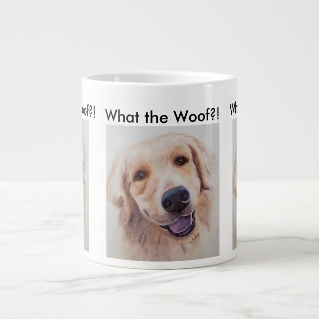 Gorgeous Golden Labrador Large Coffee Mug (Front)