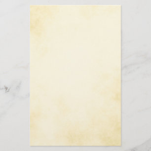 Gorgeous Golden Parchment Stationery