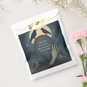  Gorgeous Graveyard Zombie Romance Wedding Favour Bags
