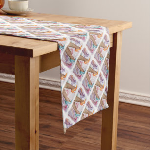 GORGEOUS HI HEELS SHORT TABLE RUNNER