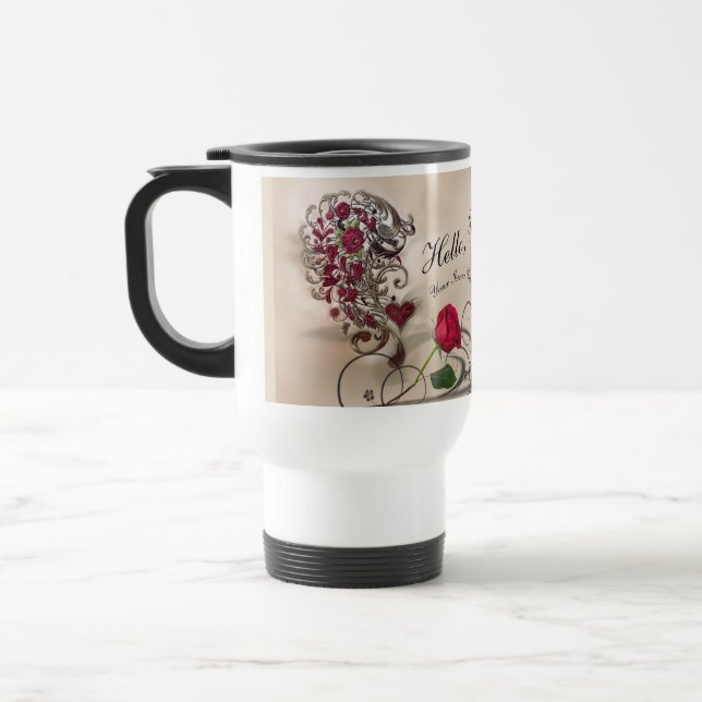 Gorgeous Inner Beauty Travel Mug (Left)