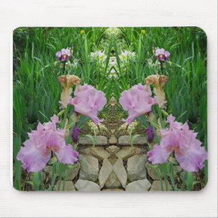 Gorgeous Iris Fantasy Pathway Mouse Mat
