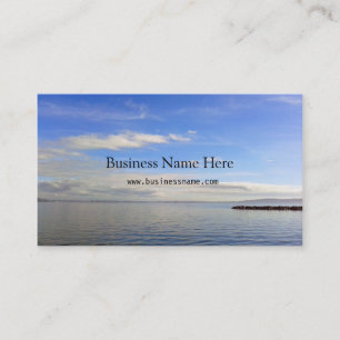 Gorgeous landscape picture professional business card