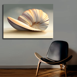 Gorgeous Large Coastal Artwork Canvas Print