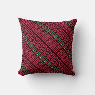 Gorgeous Maldives National Flag Cushion