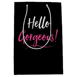 "Gorgeous" MEDIUM GIFT BAG
