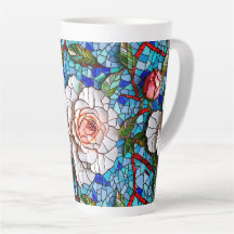Gorgeous Mosaic Flowers Pattern