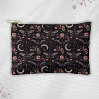Gorgeous Moths Flowers and Moons Pattern