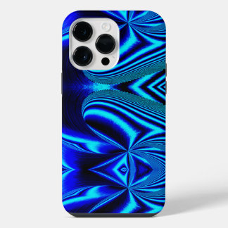 Gorgeous neon blue iPhone 14 pro max case