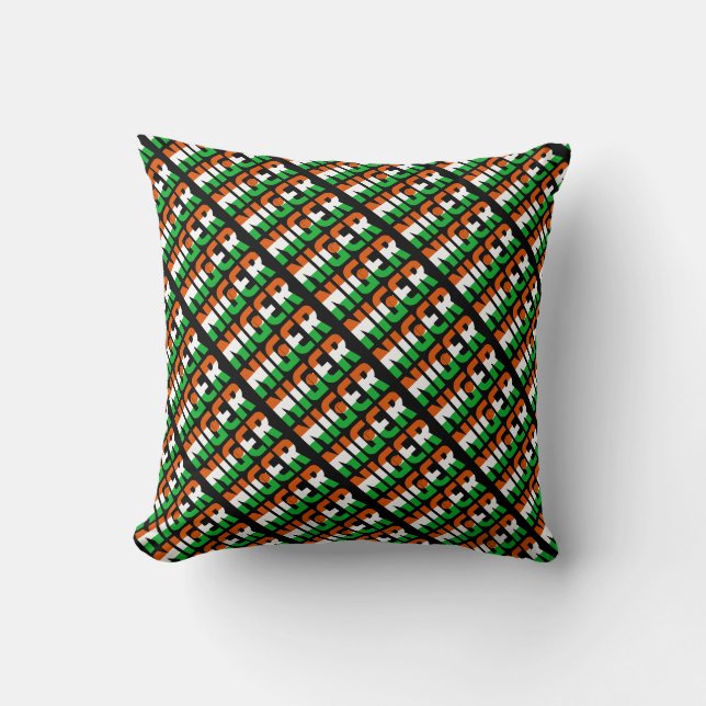 Gorgeous Niger National Flag Cushion (Front)