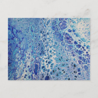 Gorgeous ocean wave postcard