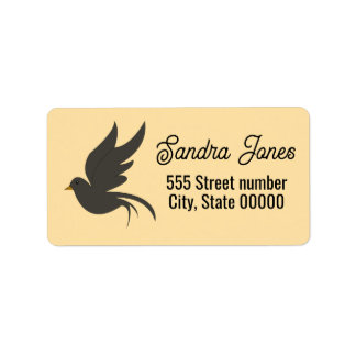 Gorgeous one of a-kind address labels