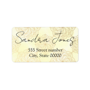 Gorgeous one of a-kind address labels