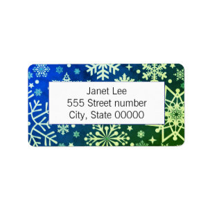Gorgeous one of a-kind address labels