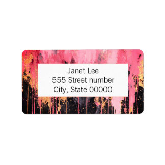 Gorgeous one of a-kind address labels