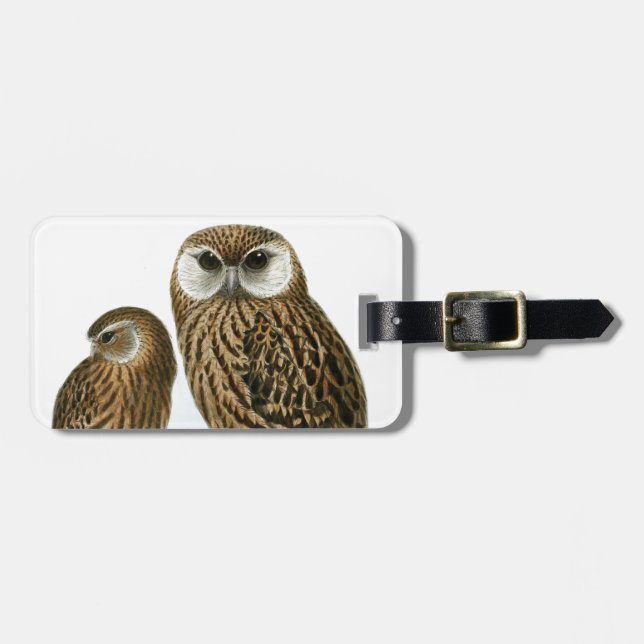 GORGEOUS OWL EYES LUGGAGE TAG (Front Horizontal)