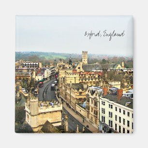 Gorgeous Oxford, England, High Street, The High #2 Magnet