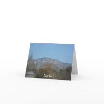 Gorgeous Pasadena Mountains Blank