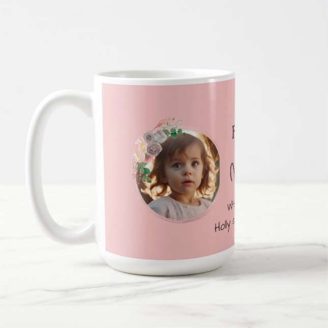 Gorgeous personalised Mum/Gran Coffee Mug (Left)