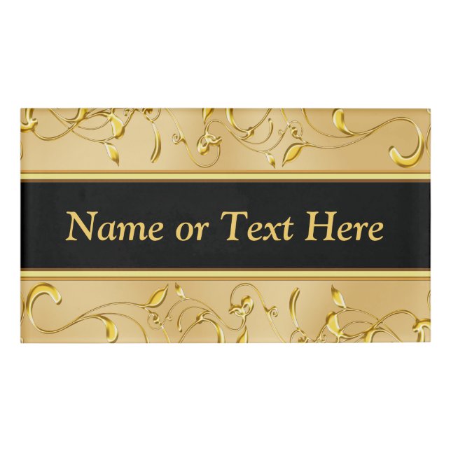 Gorgeous Personalised Name Magnetic Tags (Front)