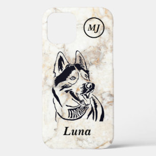 Gorgeous Personalizable Siberian Husky iPhone Case